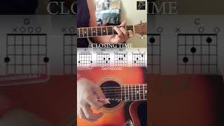 Closing time  Semisonic guitar guitarlessons fingerpicks guitartutorial [upl. by Niu]