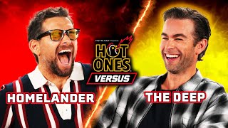 The Boys’ Antony Starr vs Chace Crawford  Hot Ones Versus [upl. by Robenia887]