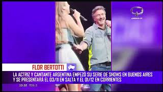 El Show de Florencia Bertotti en Q Noticias [upl. by Hailee]