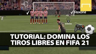 Tutorial Domina los tiros libres en FIFA21 [upl. by Cid15]