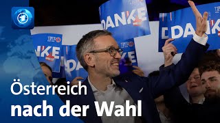 Schwierige Regierungsbildung nach Parlamentswahl in Österreich [upl. by Ycnej]