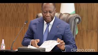 LE PRESIDENT OUATTARA REPREND EN MAIN LA GESTION DU RHDP [upl. by Gant]