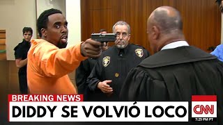 Diddy ATACA al Juez en el Tribunal Tras Recibir Sentencia de CADENA PERPETUA [upl. by Barby]