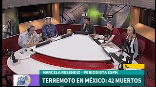 Sismo en México  Estadio Azteca [upl. by Terese332]