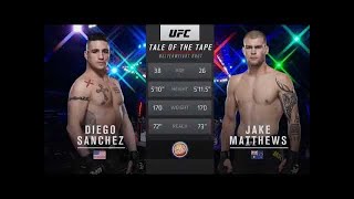 Diego Sanchez vs Jake Matthews FULLFIGHT Highlights 26th September 2020 [upl. by Helmer69]