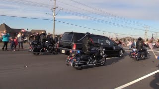 Deputy Pickett Procession through Whitestown [upl. by Arabela423]