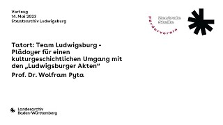 Plädoyer für einen kulturgeschichtlichen Umgang mit den quotLudwigsburger Aktenquot [upl. by Kermy93]