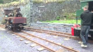 Fly shunting at the Penrhyn railway [upl. by Bowden]