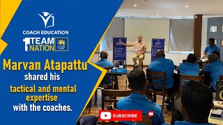 Marvan Atapattu shared his tactical and mental expertise with the choices cricket coacheducation [upl. by Aharon56]