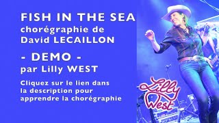 DEMO FISH IN THE SEA de David LECAILLON enseignée par Lilly WEST [upl. by Weitzman]