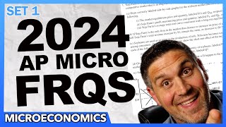 2024 AP Micro FRQ Answers Set 1 [upl. by Holmun]