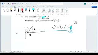 EC NSC MATHEMATICS P2 ENG QP SEPT TRIAL 2024 Q5 5 use aid of diagram to prove trigonometry [upl. by Laehpar]