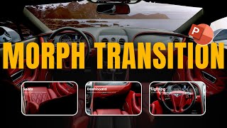 Powerpoint MORPH TRANSITION Tutorial  Powerpoint Tutorial [upl. by Brill]