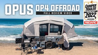 Opus OP4 Air Offroad  Camper Trailer of the Year 2022 Review [upl. by Athalia12]