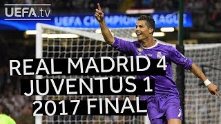 ZIDANES SECOND TRIUMPH UCL 2017 FINAL HIGHLIGHTS [upl. by Helbonia]