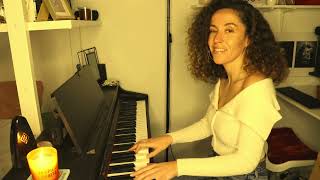 Fanny J  Ancrée à ton port CINEMA PIANO COVER by Maestra NelK [upl. by Bhayani]