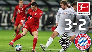 Incredible comeback Gladbach turns match  Gladbach  Bayern München  32  MD 15 202021 [upl. by Erimahs904]