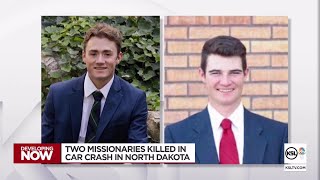 Two missionaries for The Church of Jesus Christ of Latterday Saints killed in North Dakota crash [upl. by Artair]