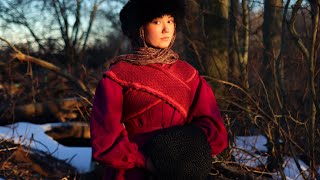 How I Survive Winter Wearing Only Historical Clothing ft Some VOLGA TATAR FASHION [upl. by Tarabar]