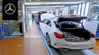 MercedesBenz production Factory tour [upl. by Banky]