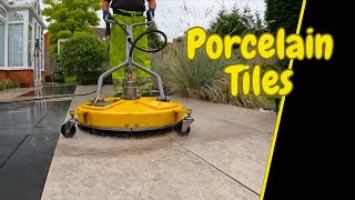 Porcelain Patio Pressure Wash [upl. by Dall]