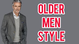 Casual Outfits For Older Men  Mens Fashion  Mens Style For Older Men [upl. by Jewell770]