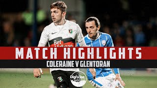 Coleraine vs Glentoran  Bet McLean League Cup QuarterFinal 2021 20 [upl. by Callean]