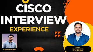 CISCO Interview Experience  Interview Questions And Answers [upl. by Adnylam]