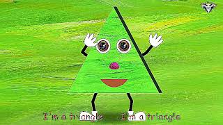 Shapes Song3  Triangle  Shapes Show Effects  BlackDiamond Nursery Rhymes amp Kids Song3 [upl. by Kin]