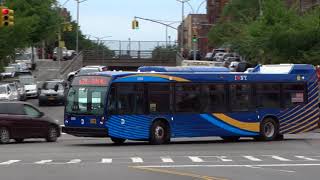 MTA New York City Bus NovaBus LFS 8504 Bx28  Bedford Park Boulevard amp Jerome Avenue [upl. by Adnihc]