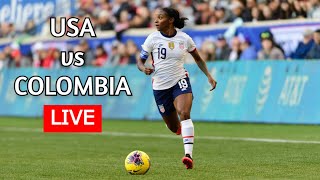 USA vs Colombia Live Stream uswntfanclub [upl. by Nimrac]