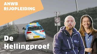 Hellingproef auto zonder handrem  Bijzondere Verrichtingen  ANWB Rijopleiding [upl. by Rosetta950]