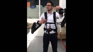 Prototyp RoboMate Exoskelett  Fraunhofer IAO [upl. by Ancalin]