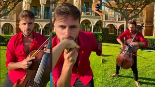 Enjoy Life And Listen To Hauser  Stjepan Hauser With His Lady New Song 2024 In Dubai [upl. by Mailand]