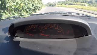 Toyota Yaris 18 TS 0160kmh Acceleration [upl. by Berkeley]