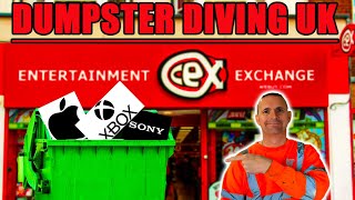 DUMPSTER DIVING UK JACKPOT CEX SCORE PLUS MUCH MORE WASTE AUDIT [upl. by Ojoj]