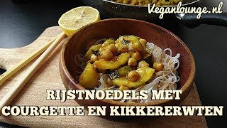 BUDGET RECEPT RIJSTNOEDELS MET COURGETTE EN KIKKERERWTEN🍜 [upl. by Anastatius649]