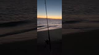 Sunrise and fishing conditions at Melbourne Beach on 112624 tight lines [upl. by Aierbma]