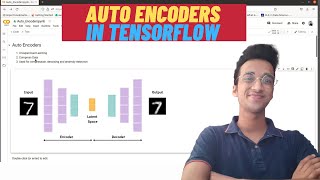 Auto Encoders in Tensorflow Complete Tutorial [upl. by Meurer]