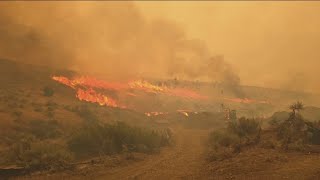 Durkee Fire continues to prompt evacuations in eastern Oregon [upl. by Corey]