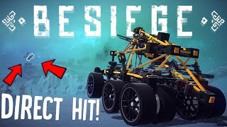 Besiege Best Creations  The BEST Sniper in Besiege  First Besiege Waifu WTF  Besiege Gameplay [upl. by Asseralc]