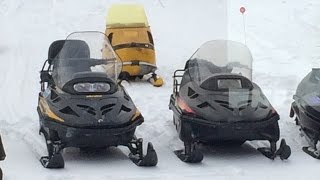 97 vs 07 Ski Doo Skandic WT Comparison [upl. by Barrow]