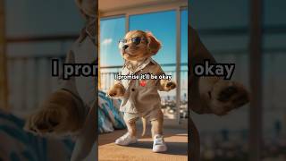 Keep your head up because everything will be okay ❤️🐶 cutepuppy cuteanimals [upl. by Gavrielle]