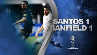 SANTOS vs BANFIELD  11  RESUMEN  CONMEBOL SUDAMERICANA 2022 [upl. by Hasila]