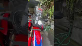 crf 150 vs crf 250 raply hondacrf250rally crf150l hondacrf150l [upl. by Atikihs]