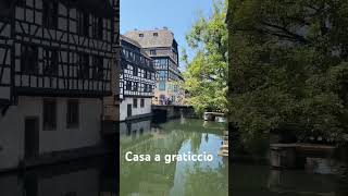 halftimbered house life travel trip house casa Europa camminare strasbourg france [upl. by Vani]