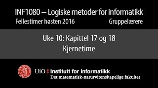 Uke 10 Kapittel 17 og 18 – Kjernetime [upl. by Apgar]