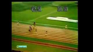 1976 Olympics Womens 4×100 metres sprint relaymp4 [upl. by Aoniak923]