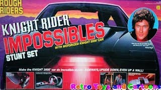 Knight Rider Impossibles Stunt Set Ljn Matchbox Retro Toys and Cartoons [upl. by Hbaruas999]