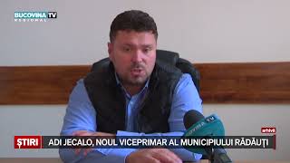 Adi Jecalo noul viceprimar al municipiului Radauti [upl. by Lundeen109]